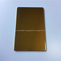 Gold Mirror Aluminum Composite Panel